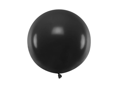  Round Balloon - Pastel Black - 60cm