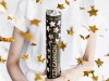 Confetti tube - gold stars - 60 cm