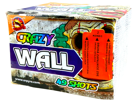 CRAZY WALL DISPLAY - 49s - 16mm - CLE4270-2 - 4916MIX2 - SRPYRO