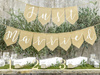 Jute banner - Just Married - 23 x 185 cm 