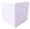 WHITE CARDBOARD BOX - 60x60x60cm