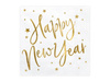 Paper napkins - Happy New Year - White - 33x33cm - 20 pieces