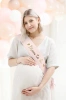 Sash - Mom to be - 75 cm - pale pink