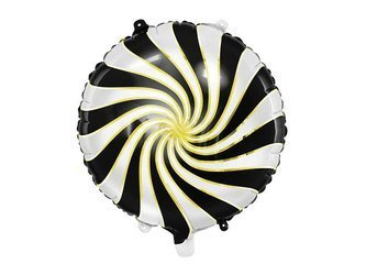 Foil balloon - Candy - Black - 35 cm