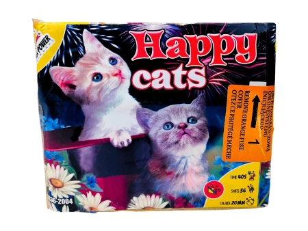 HAPPY CATS - 36 shots - 20mm - BB36-2004 - SuperPower