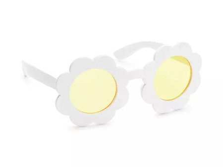 Daisy glasses - White