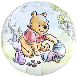 Foil balloon - Round - Winnie the Pooh - 50 cm - 1 pc.