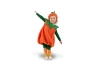 Children's costume - Pumpkin - Size 116-128 - 1 pcs.