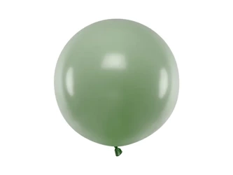 Round Balloon 60 cm - Pastel Rosemary Green - 1 pc