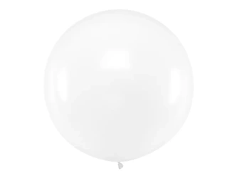 Latex Balloon 1m - Round - Pastel Clear