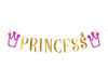 Party Banner - Princess - Gold - 13.5 x 90 cm