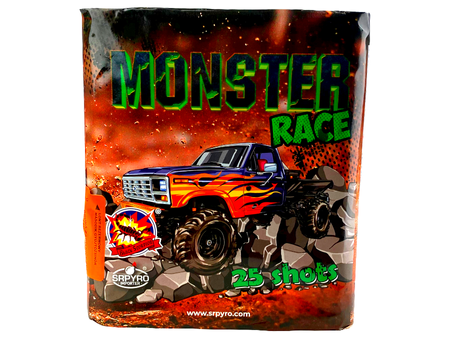 MONSTER RACE launcher - 25 shots - 30mm - CLE4067 - 2530MIX3 - SRPYRO