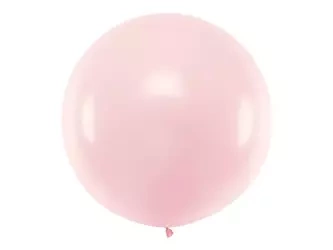 Round balloon 1m - Pastel Pale Pink