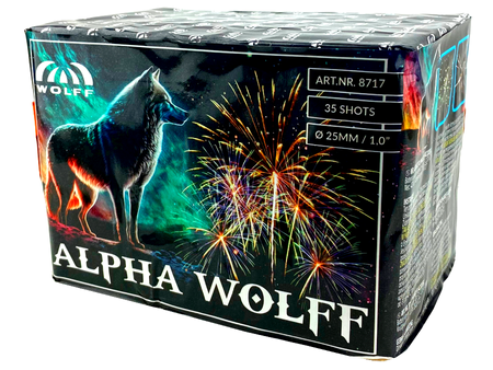 ALPHA WOLF MEGA DISPLAY - AC10035A - WOLFF - 25mm - 35 shots.