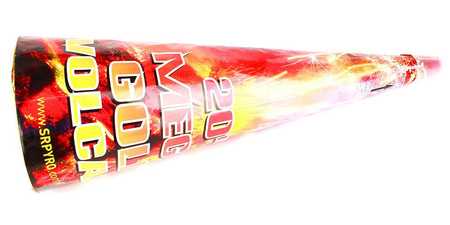 VOLCANO MEGA GOLD VOLKANO 20" - CLE0527 - SRPYRO