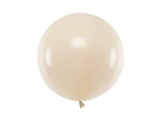 Round Balloon 60 cm - Alabaster - 1 pc