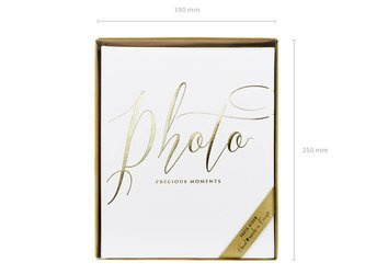 Photo album - Precious Moments - White - 20 x 24.5 cm - 22 pages