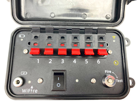 System for remote detonation - firing of fireworks - WiFi - Mobile - Application