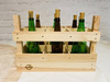 Decorative wooden box - For 6 bottles - 40x27x28 cm - Woodline