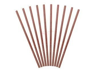 Paper straws - pink gold - 19.5 cm - 250 pcs.