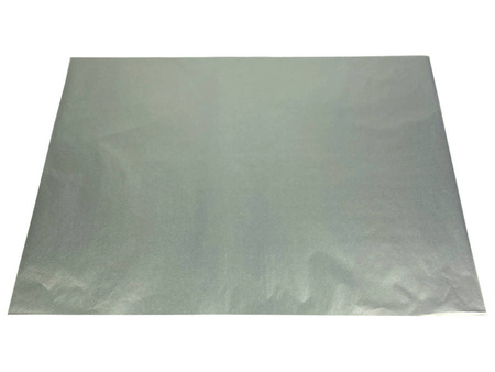 Smooth Tissue Paper - Silver - 38 x 50 cm