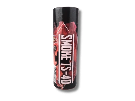 Smoke TS-40 candle - Red - CLE7036R - SRPYRO