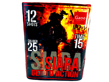 SIARA launcher - 12 shots - 25mm - M12-1 - Gaoo