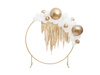  Round balloon - Glossy - Gold - 60cm