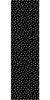 Wrapping Paper - Black - White Dots - 68.5 x 100 cm