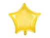 Foil balloon - Star - Yellow - Transparent - 48cm