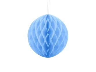 Tissue paper ball - Light blue - 20 cm - 1 pc.