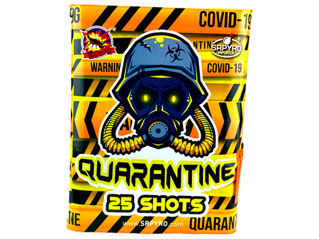 QUARANTINE launcher - 25 shots - 30mm - CL6790PL - SRPYRO