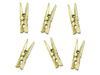 Buckles - Decorative clips - Gold - 10 pieces