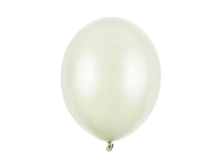  Strong 30cm Balloons - Metallic Light Cream - 3pcs.