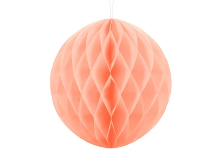 Tissue paper ball - Light peach - 30 cm - 1 pcs.