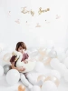 Strong 23 cm balloons - Pastel Pure White - 100 pcs.