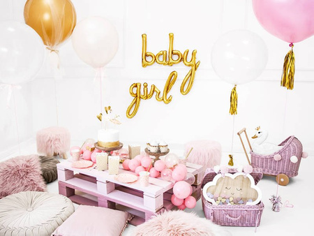 Foil balloon - Baby - Gold - 73.5 x 75.5 cm