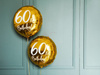 Foil Balloon - Round - 60th Birthday! - Gold - 45cm