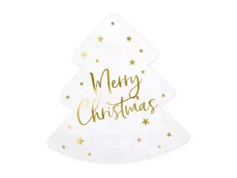 Napkins - Christmas Tree - Merry Christmas - 20 pcs.