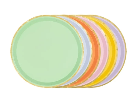 Paper plates - 21 cm - 6 pieces