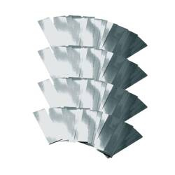 PAPER CONFETTI - LOOSE - SILVER METALLIC - FIREPROOF - 1KG