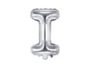 Foil balloon - Letter "I" - Silver - 35 cm