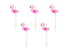 Birthday candles - Flamingos - 3 cm - 5 pieces