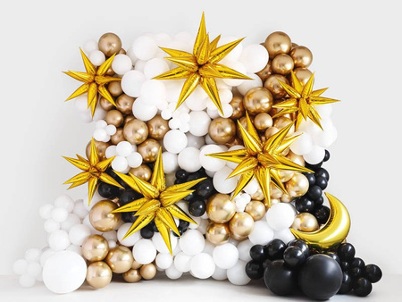 Foil balloon - 3D Star - Gold - 70 cm