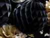 Tissue paper ball - Black - 20 cm