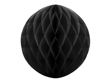 Tissue paper ball - Black - 40cm