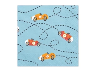 Napkins - Cars - 33x33cm - Mix - 12 pcs.