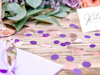 Tissue paper confetti - Circles - Purple - 15g