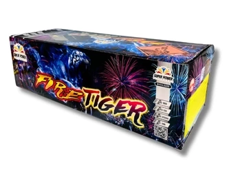 FIRE TIGER fireworks show - 153 shots - 25/23mm - B153-2225 - SuperPower