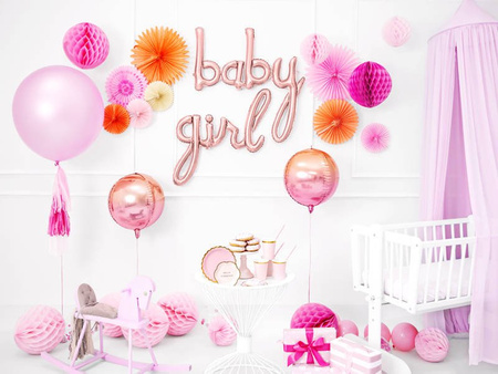 Foil balloon - Baby - Pink Gold - 73.5 x 75.5 cm